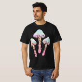 Pastel Goth Dripping Mushrooms  Tシャツ (正面フル)