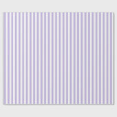 Pastel Goth Easter Lavender Striped Alternative ラッピングペーパー (フラット)