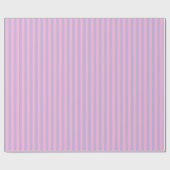Pastel Goth Easter Pink Lavender Striped ラッピングペーパー (フラット)
