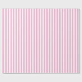 Pastel Goth Easter Pink Striped Alternative ラッピングペーパー (フラット)