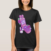 Pastel Goth Flip Phone Vampire Bunny Y2K Aesthetic Tシャツ (正面)