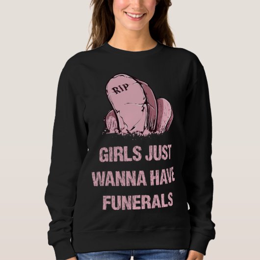 Pastel Goth Gothic Pink Grave  For Women Girls スウェットシャツ (正面)