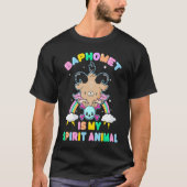 Pastel Goth Satanic Emo Baphomet Is My Spirit Ani Tシャツ (正面)