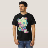 Pastel Goth Teddy Bear  Tシャツ (正面フル)