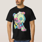 Pastel Goth Teddy Bear  Tシャツ (正面)