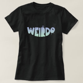 Pastel Goth Weirdo Creep Monster Creepy Letters Tシャツ