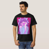 Pastel Goth Yami Kawaii Menhera Waifu Aesthetic An Tシャツ (正面フル)