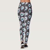 Pastel Gothic Candy Eyeball Pattern Leggings レギンス (裏面)