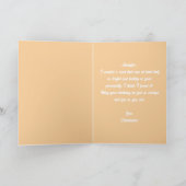 Pastel Gradient 3D Bubble Letters Happy Birthday カード (内部)