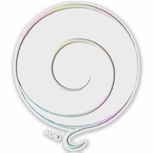 Pastel Gratitude  シール (正面)