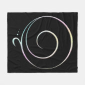 Pastel Gratitude  フリースブランケット (正面(横))