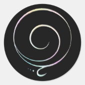 Pastel Gratitude  ラウンドシール (正面)