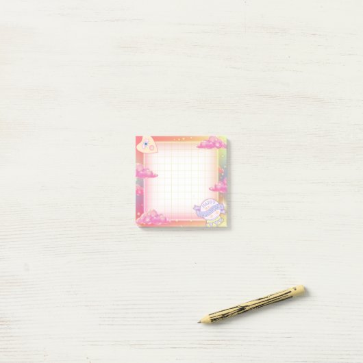 Pastel Halloween Divination ポストイット (デスク上)