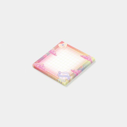 Pastel Halloween Divination ポストイット (アングル)