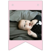 Pastel Happy Birthday to You Any Age 8 Photos バンティングフラッグ (第2の旗)