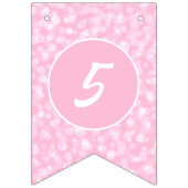 Pastel Happy Birthday to You Any Age 8 Photos バンティングフラッグ (第3の旗)