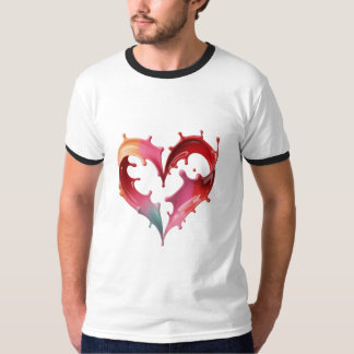Pastel Heart Graphic Tee Tシャツ