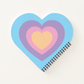 pastel heart notebook ノートブック (裏面)