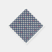 Pastel Hearts  スタンダードカクテルナプキン (角)
