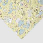 Pastel Hearts & Clouds Watercolor Dream (1) 薄葉紙 (詳細)