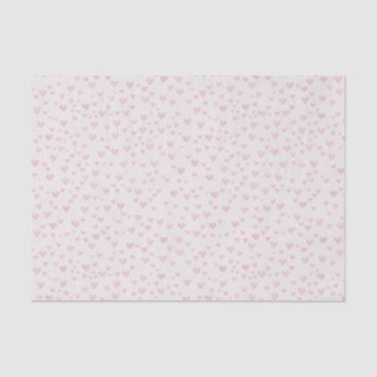 Pastel Hearts Tissue Paper 薄葉紙 (正面)
