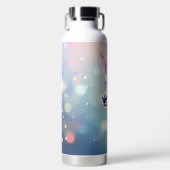 PASTEL HOLIDAY CHRISTMAS BUCK DEER ウォーターボトル (正面)