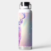 PASTEL HOLIDAY CHRISTMAS BUCK DEER ウォーターボトル (背面)