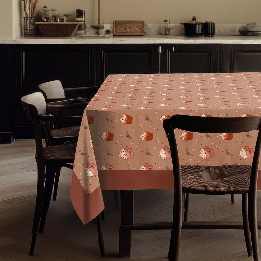Pastel Holiday Tablecloth Groovy 70s Gift Idea テーブルクロス