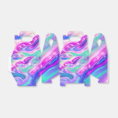Pastel Holographic Swirl Abstract フェイバーボックス (折り畳みなし)