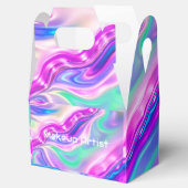 Pastel Holographic Swirl Abstract フェイバーボックス (オープン)