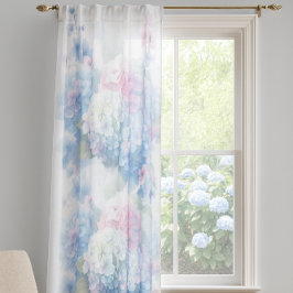 Pastel Hydrangea Floral in Pink and Blue 