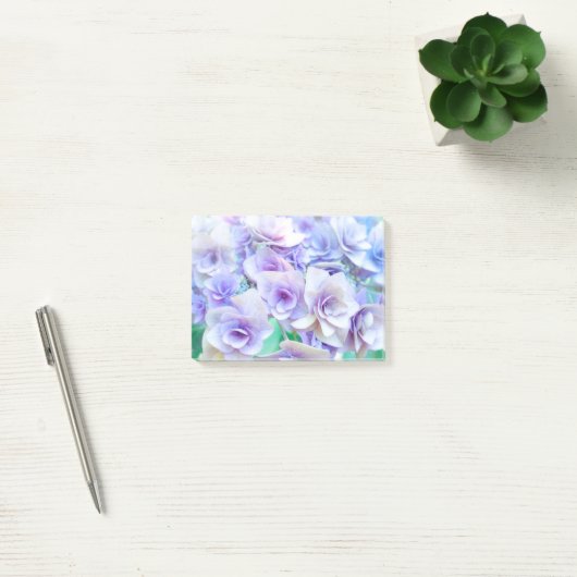 pastel hydrangea for wedding ポストイット (オフィス)