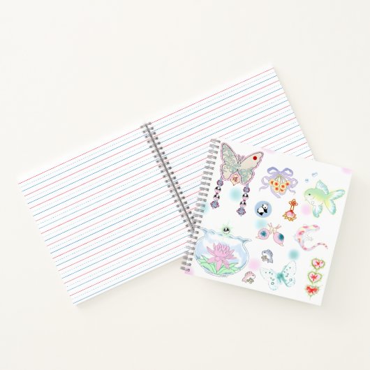 Pastel Illustration Set ノートブック (内部)