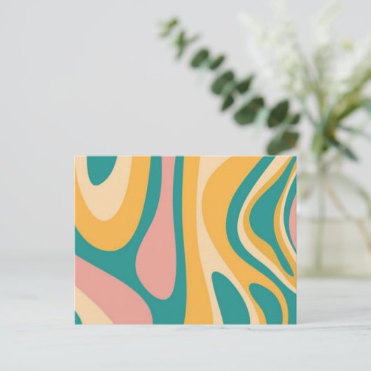 Pastel Inspirées des Années 70 ポストカード (スタンド正面)