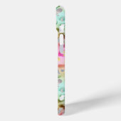 Pastel Iridescent Leopard Print Monogrammed Case-Mate iPhoneケース (裏面 / 左)