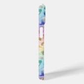 Pastel Iridescent Leopard Print Monogrammed Case-Mate iPhoneケース (裏面 / 右)