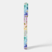 Pastel Iridescent Leopard Print Monogrammed Case-Mate iPhoneケース (裏面 / 右)