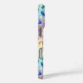 Pastel Iridescent Leopard Print Monogrammed Case-Mate iPhoneケース (裏面 / 右)