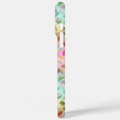 Pastel Iridescent Leopard Print Monogrammed Case-Mate iPhoneケース (裏面 / 左)