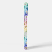 Pastel Iridescent Leopard Print Monogrammed Case-Mate iPhoneケース (裏面 / 右)