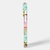 Pastel Iridescent Leopard Print Monogrammed Case-Mate iPhoneケース (裏面 / 左)