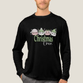 Pastel Kawaii Christmas Cats トライブレンドＴシャツ (正面)