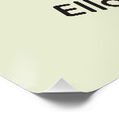 Pastel Kitty Birthday Celebration Cat Lover Art ポスター (コーナー)