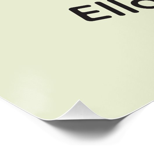 Pastel Kitty Birthday Celebration Cat Lover Art ポスター (コーナー)