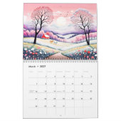 Pastel Landscapes – Art Calendar 2026 カレンダー (3月 2027)