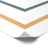 Pastel Let Your Light Shine Serif Scripture Quote ポスター (角)