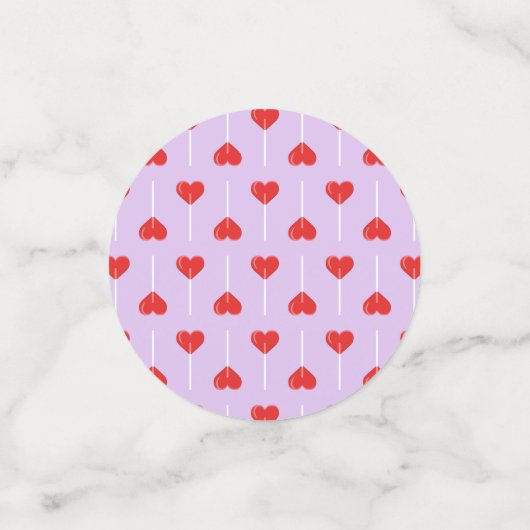 Pastel Love Suckers Red コンフェッティ (スモール正面)