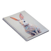 Pastel Low-Poly Bunny ノートブック (右側)