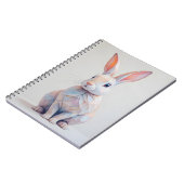 Pastel Low-Poly Bunny ノートブック (左側)