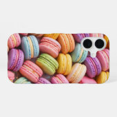 Pastel Macarons iPhone Case iPhone 16ケース (裏面横)